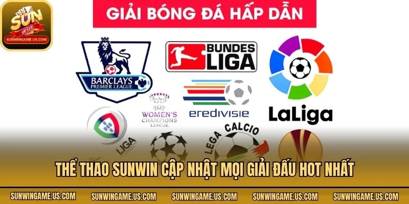 Thể thao Sunwin cập nhật mọi giải đấu hot nhất
